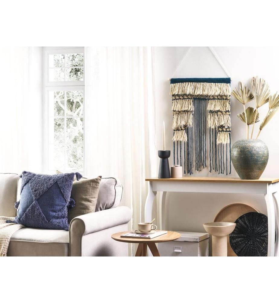 Wandbehang NADRA Baumwolle 77 cm Hellbeige