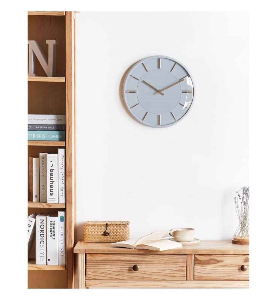 Wall Clock DAROCA 34 cm Grey
