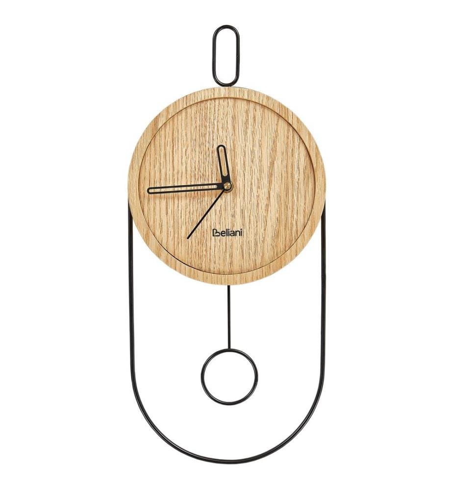 Wanduhr SIERRE 20 cm Hellbraun
