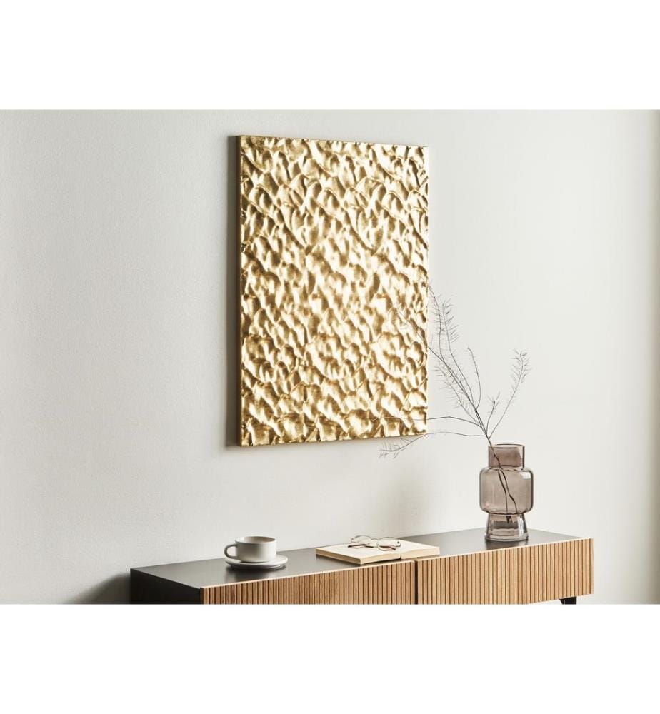 Wandobjekt COIMBRA Metall 79 cm Gold