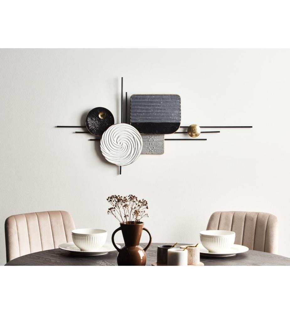 Wall Decor OVAR Metal 50 cm Grey