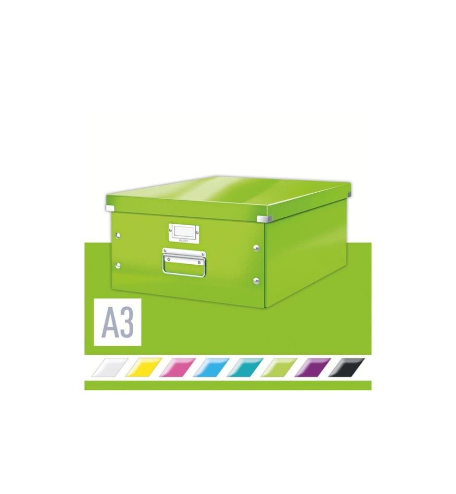 LEITZ - Boîte de rangement Click & Store A3 Vert
