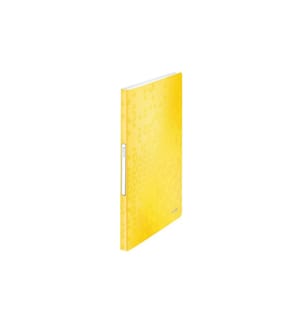 LEITZ - Chemises de présentation WOW  40 manchons, jaune