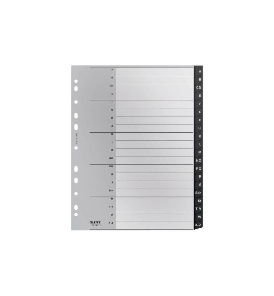 LEITZ - Registre Recycle registre inscriptible sur PC A-Z,  A4