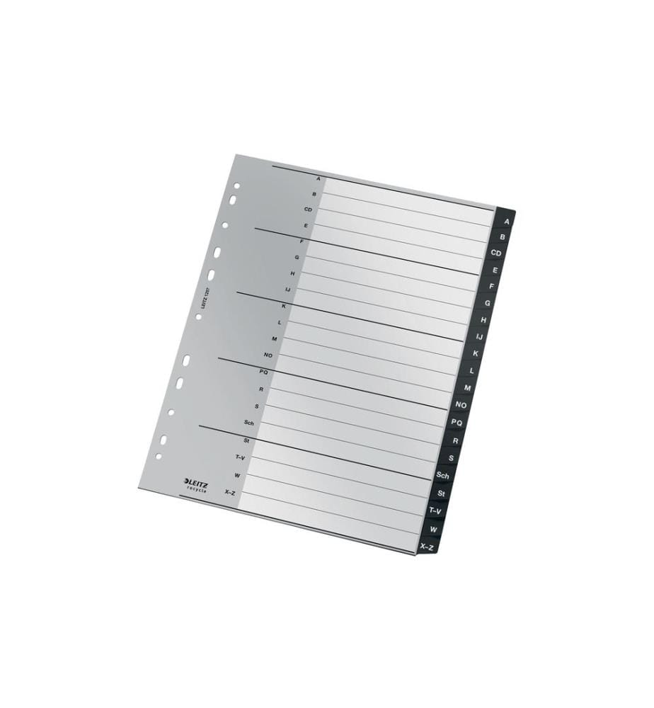 LEITZ - Registre Recycle registre inscriptible sur PC A-Z,  A4