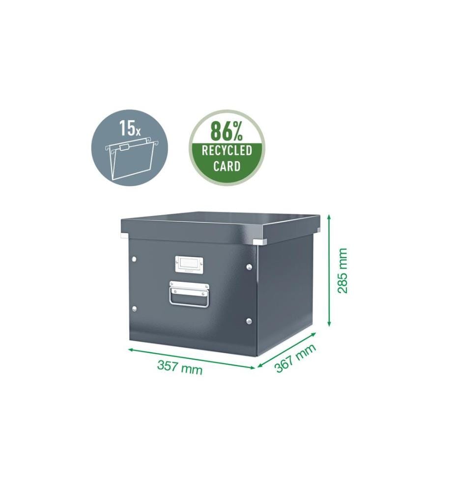 LEITZ - Accessoires pour dossiers suspendus Click & Store Hänngemappenbox, Noir