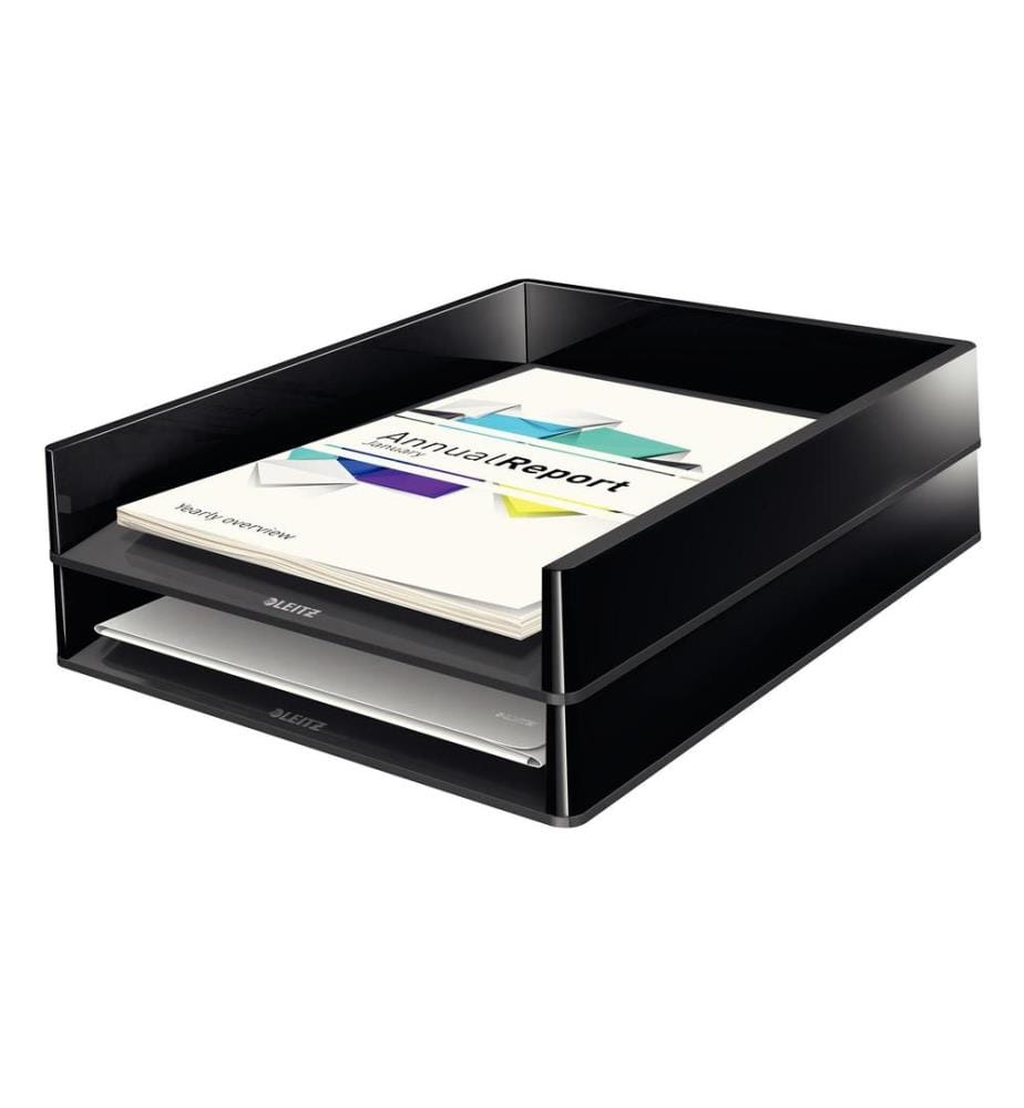 LEITZ - Panier Duo Colour Anthracite/Noir
