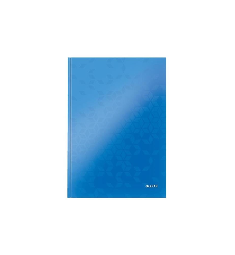 LEITZ - Bloc-notes WOW A4, À lignes, Bleu