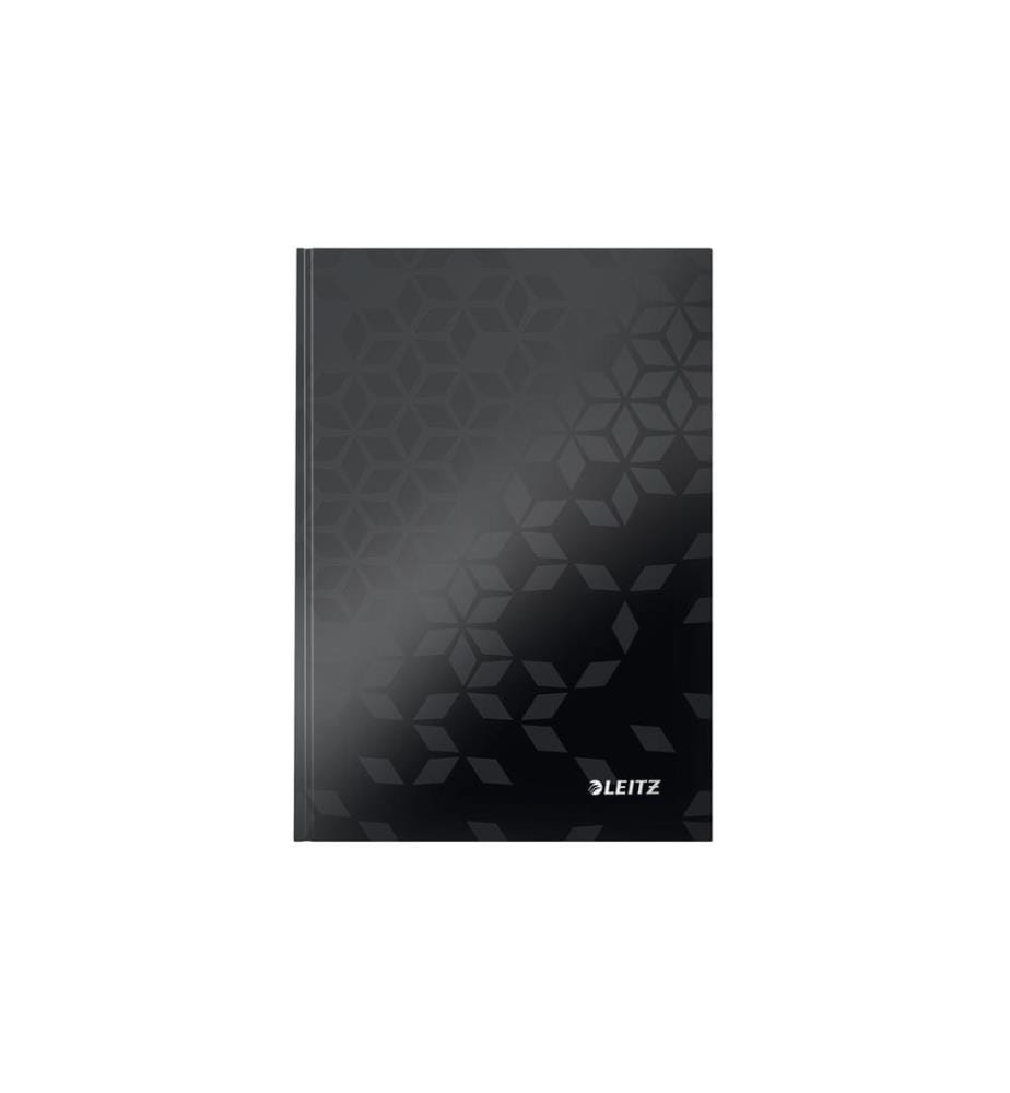 LEITZ - Bloc-notes WOW A5, À lignes, Noir