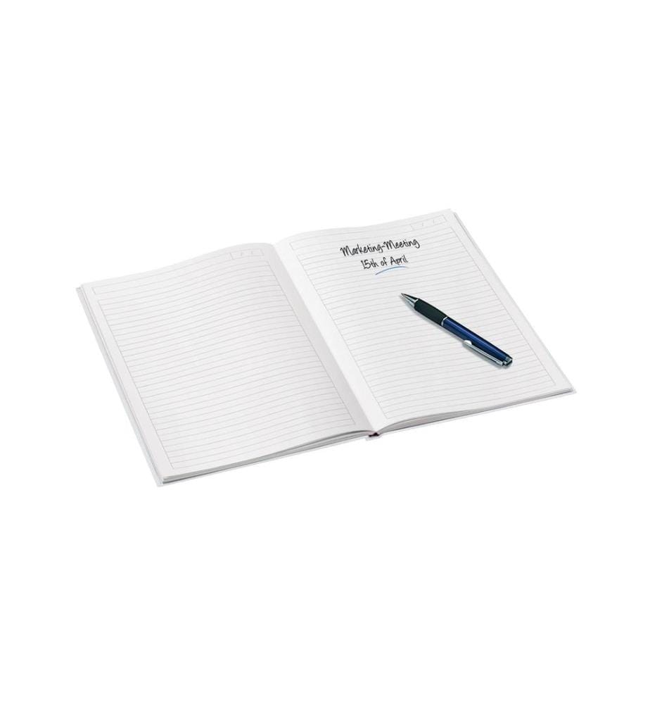 LEITZ - Bloc-notes WOW A5, À lignes, Noir