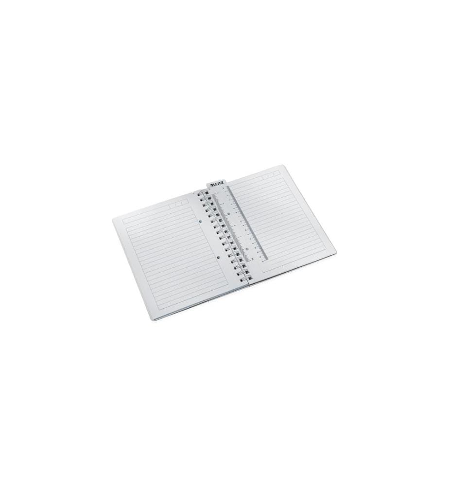 LEITZ - Carnet de notes WOW College A5, À lignes, Blanc