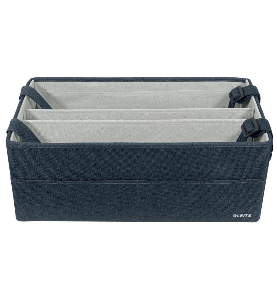 LEITZ - Faltbox Fabric Desksharing Aufbewahrungsbox Dunkelgrau