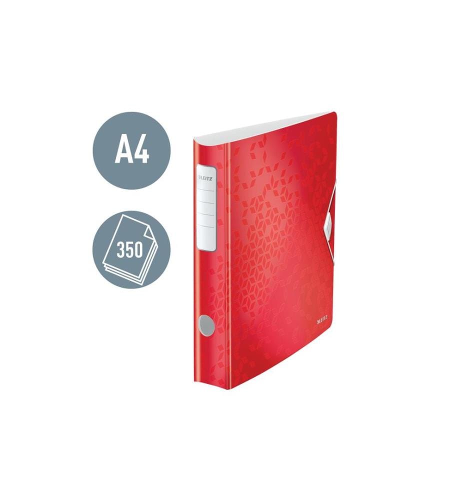 LEITZ - Dossier 180° Active WOW 6 cm, Rouge