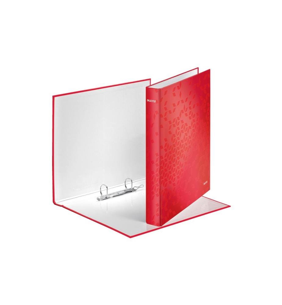 LEITZ - Ringbuch WOW A4, 2.5 cm, Rot