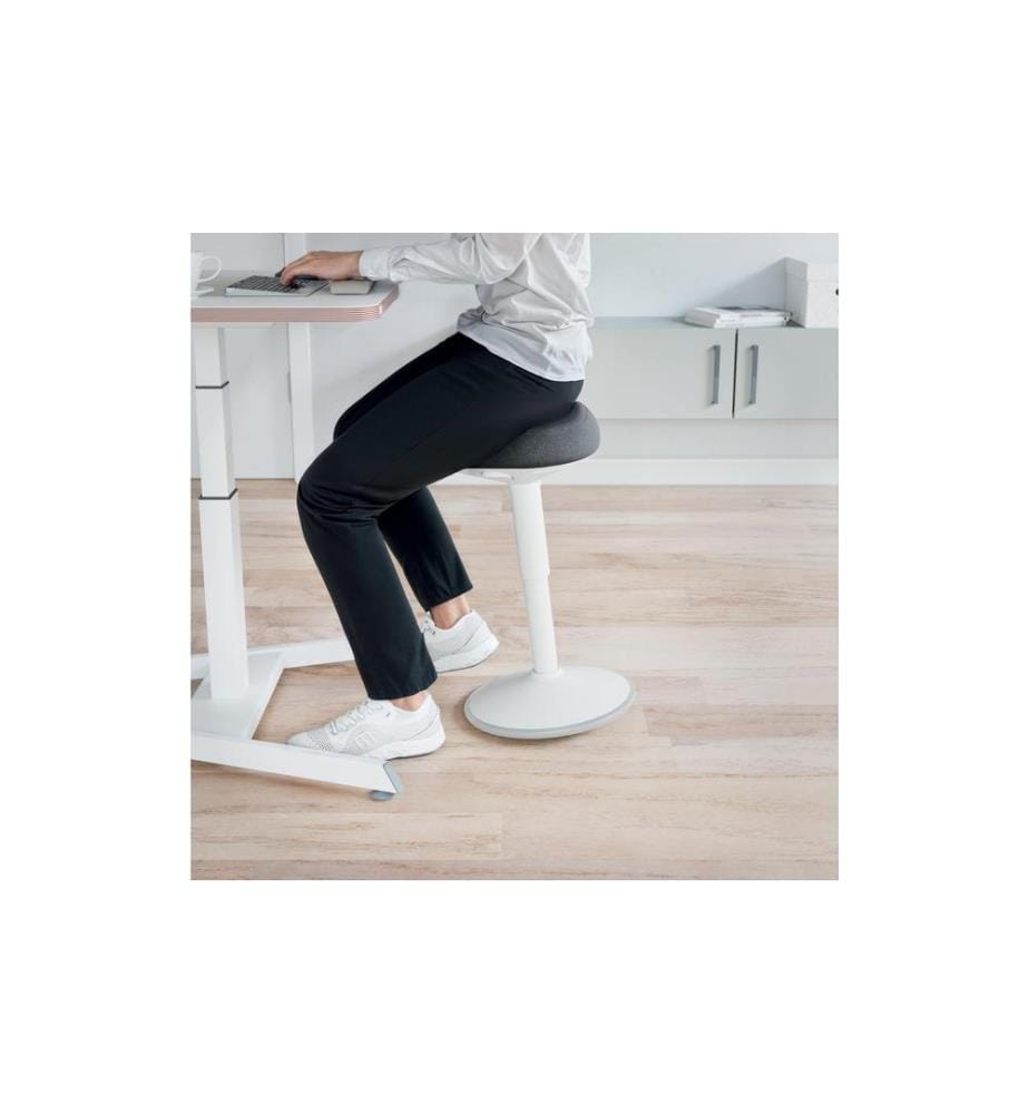LEITZ - Ergo Active Sitzhocker Hellgrau