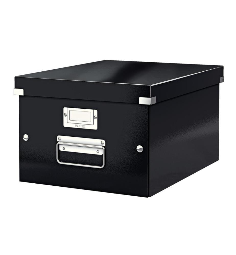LEITZ - Boîte de rangement Click & Store A4 Noir