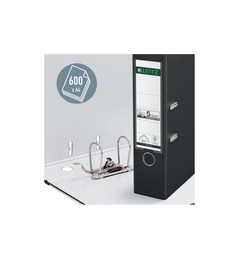 LEITZ - Dossier Swiss Edition 180°, 8 cm, A4, Noir