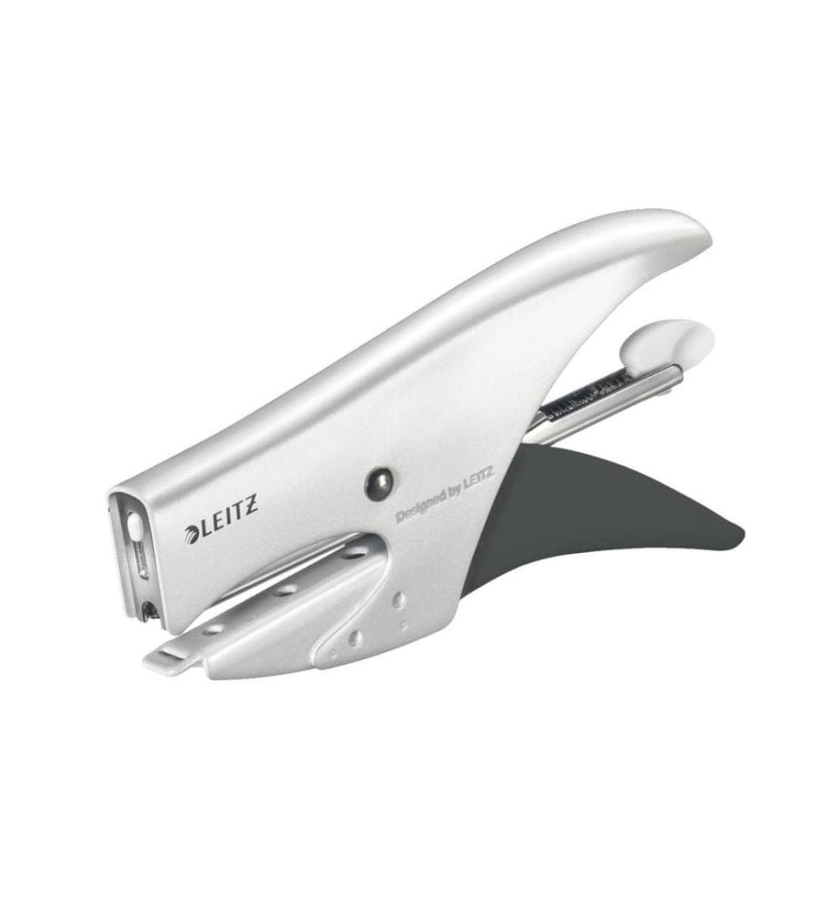 LEITZ - Heftzange Wow 15 Seiten, Weiss