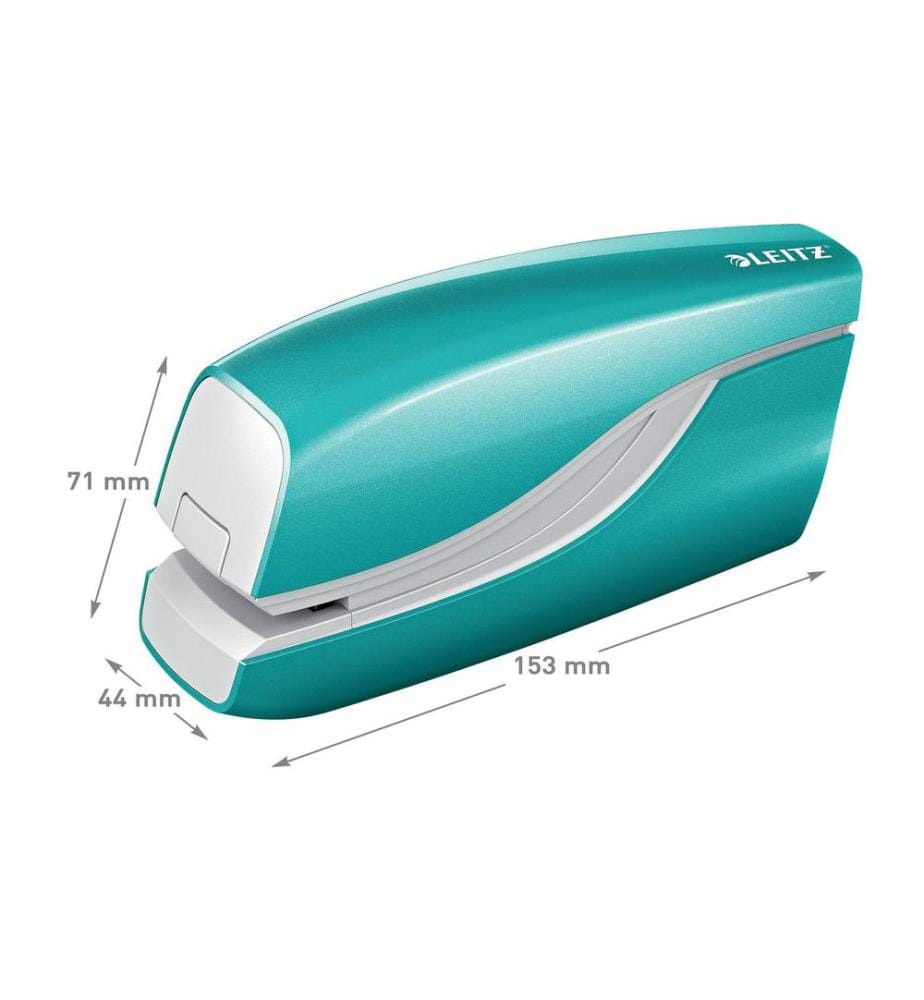 LEITZ - Elektrisches Heftgerät NeXXt Wow 10 Seiten, Eisblau