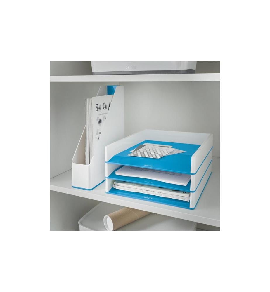 LEITZ - Panier Wow Duo Color Bleu