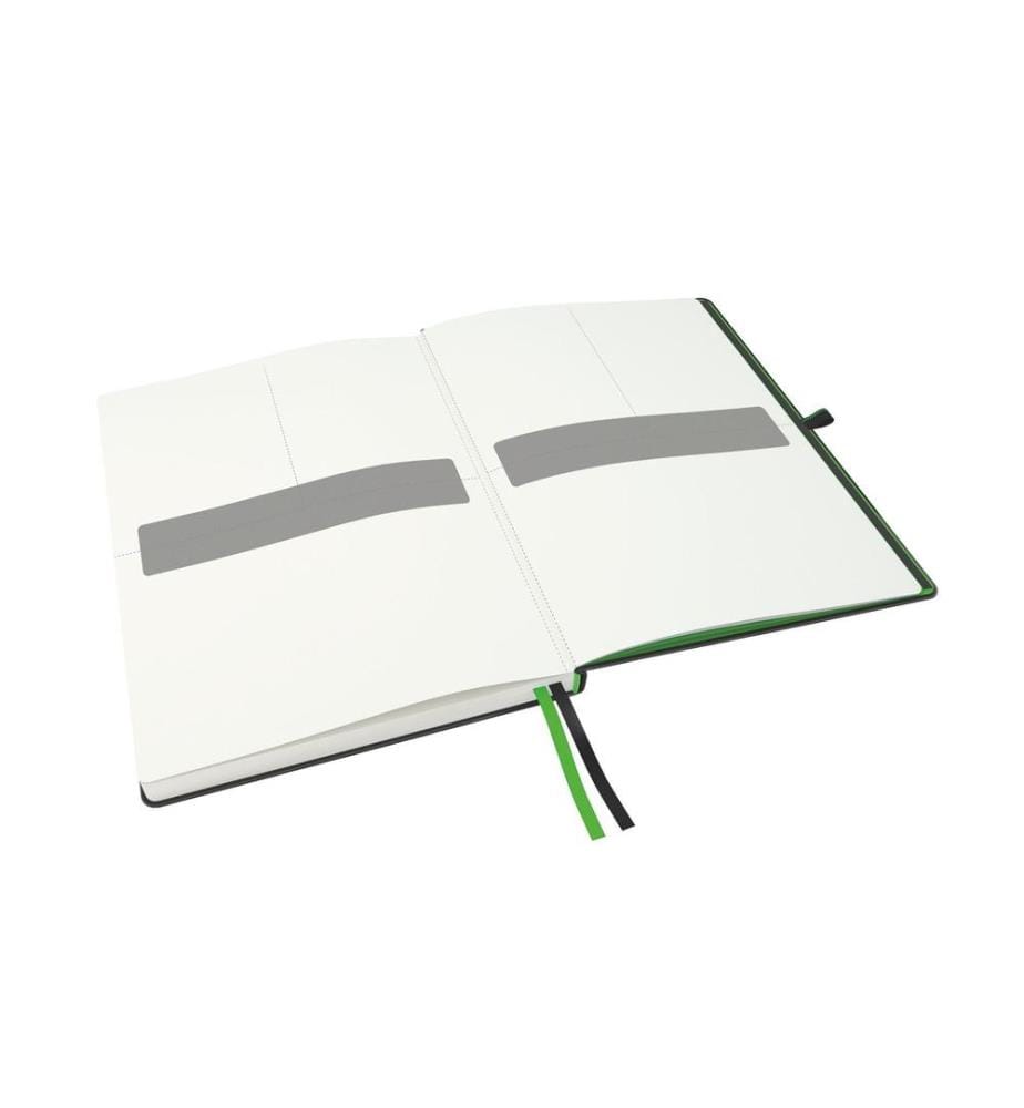 LEITZ - Carnet de notes A4, À carreaux, Noir
