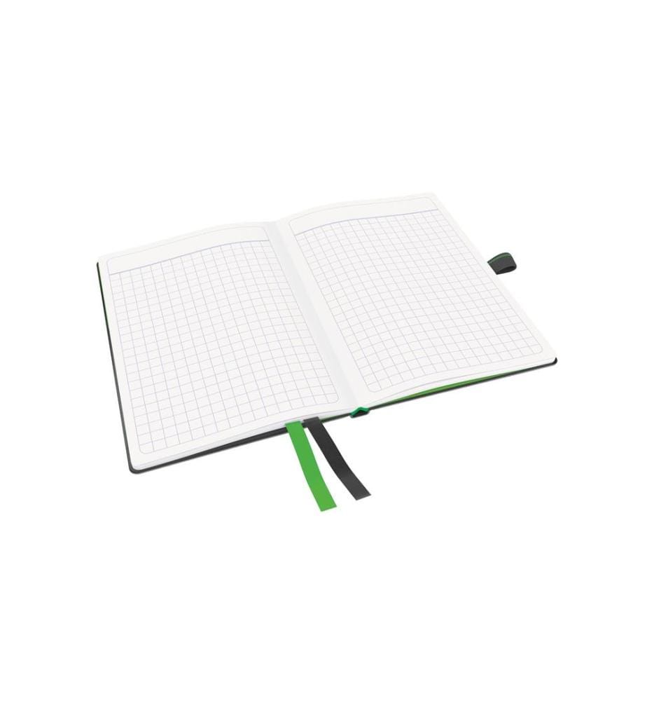 LEITZ - Carnet de notes A6, À carreaux, Noir