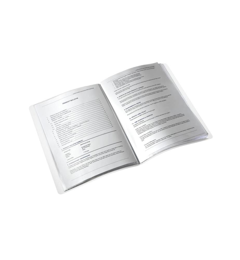 LEITZ - Sichtbuch WOW  20 Hüllen, Blau
