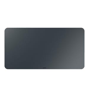 LEITZ - Sous-main cuir Grand 36 x 70 cm, Gris foncé