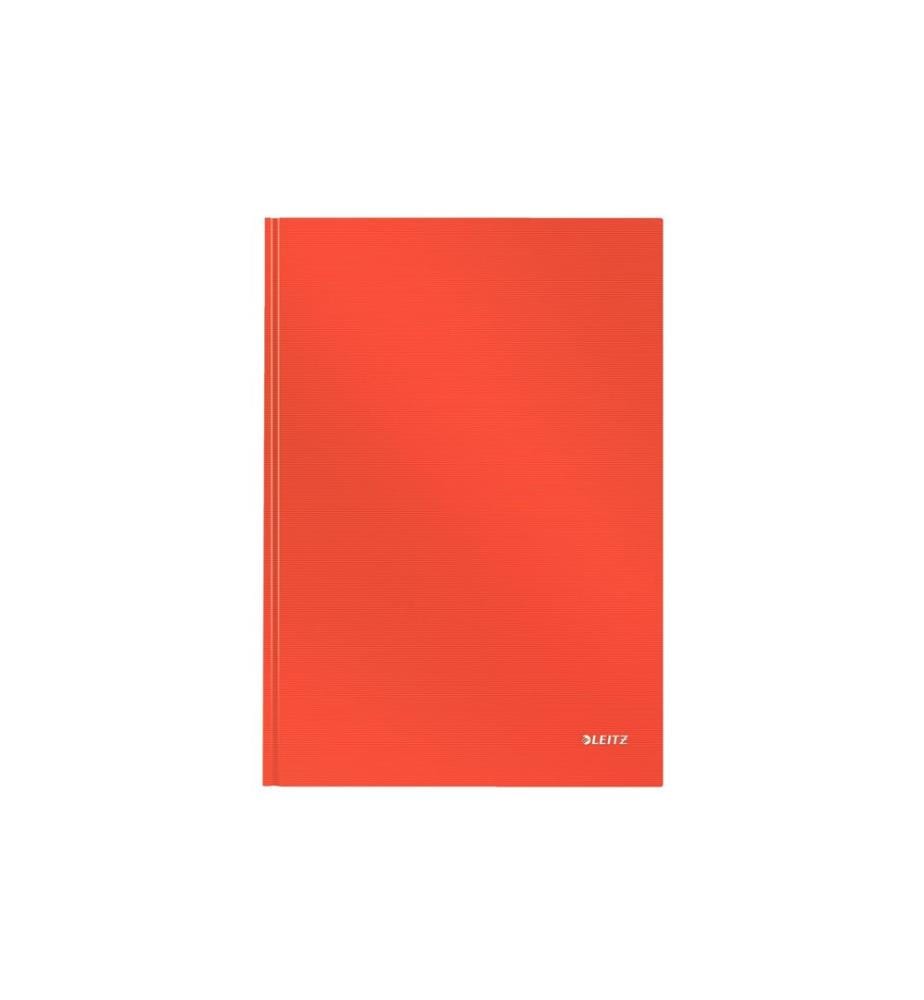 LEITZ - Carnet de notes Solid A4, À carreaux, Rouge vif