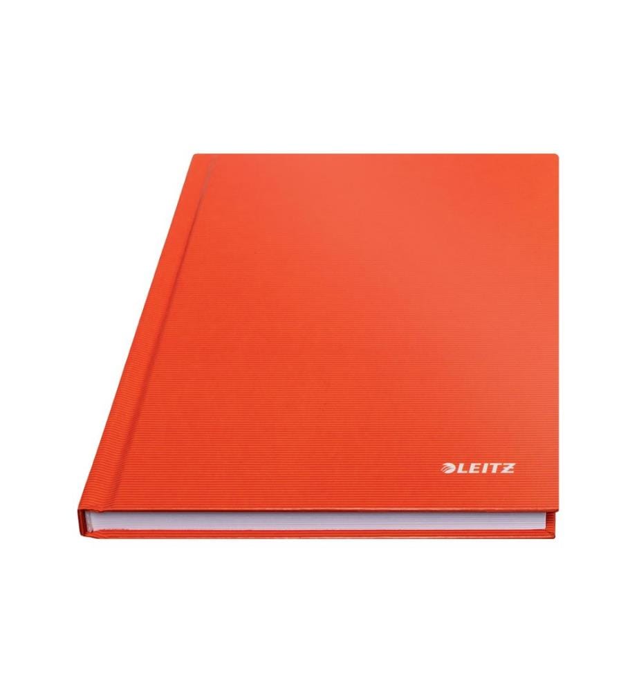 LEITZ - Carnet de notes Solid A5, À carreaux, Rouge vif