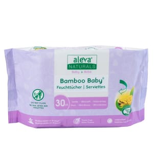 Bambus Feuchttücher Travel Size 30 Stk.