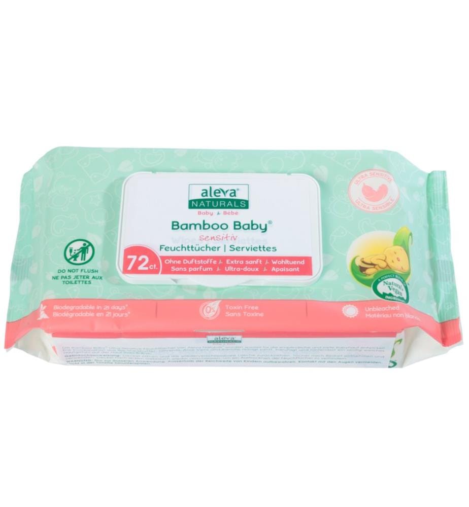 Bamboo Baby Sensitive Feuchttücher 72 Stk.