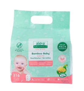 Vorteilspack Bamboo Baby Sensitive Feuchttücher 216 Stk.