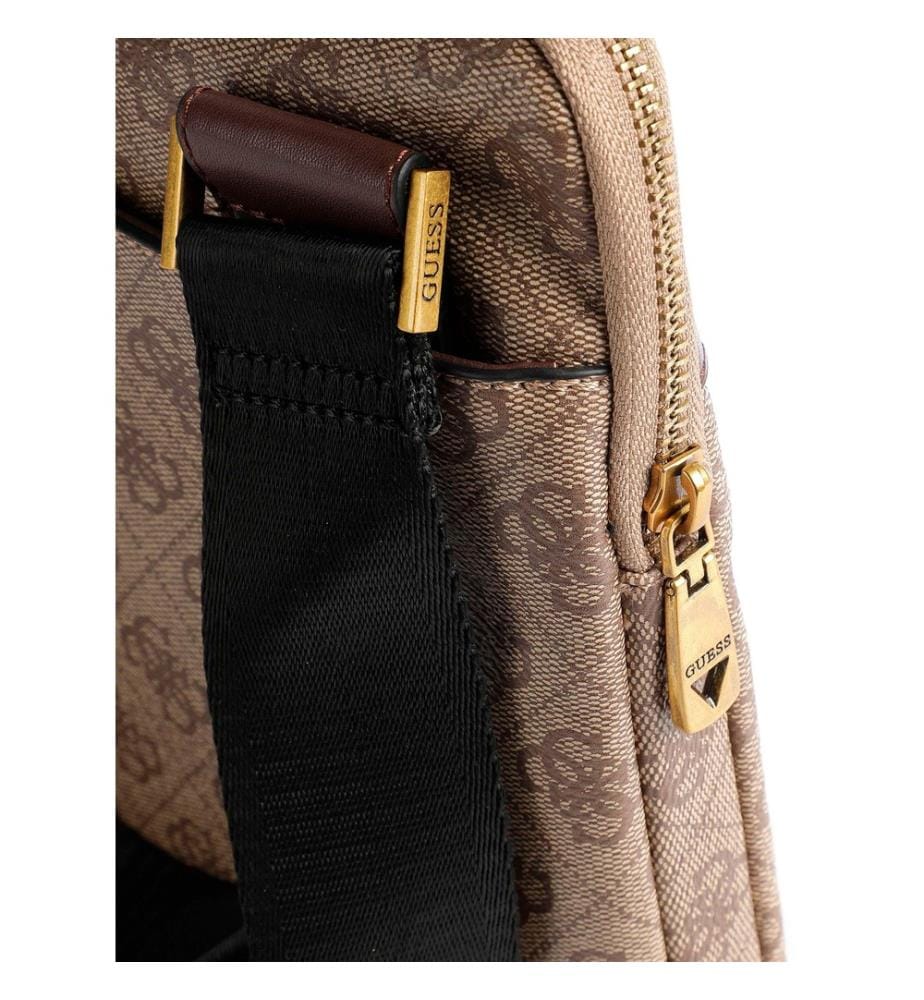 Borsa a tracolla Milano - Beige e marrone