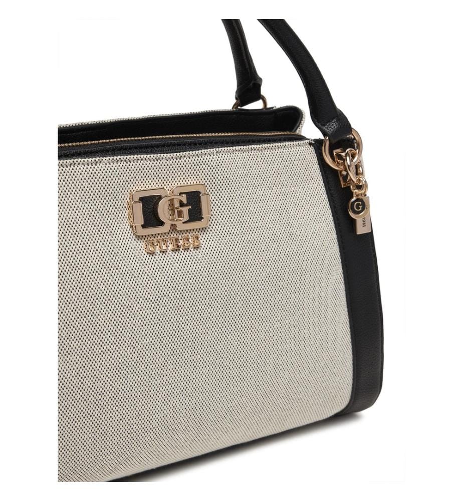 Sac à Main Karnilla Girlfriend - Naturel et Noir