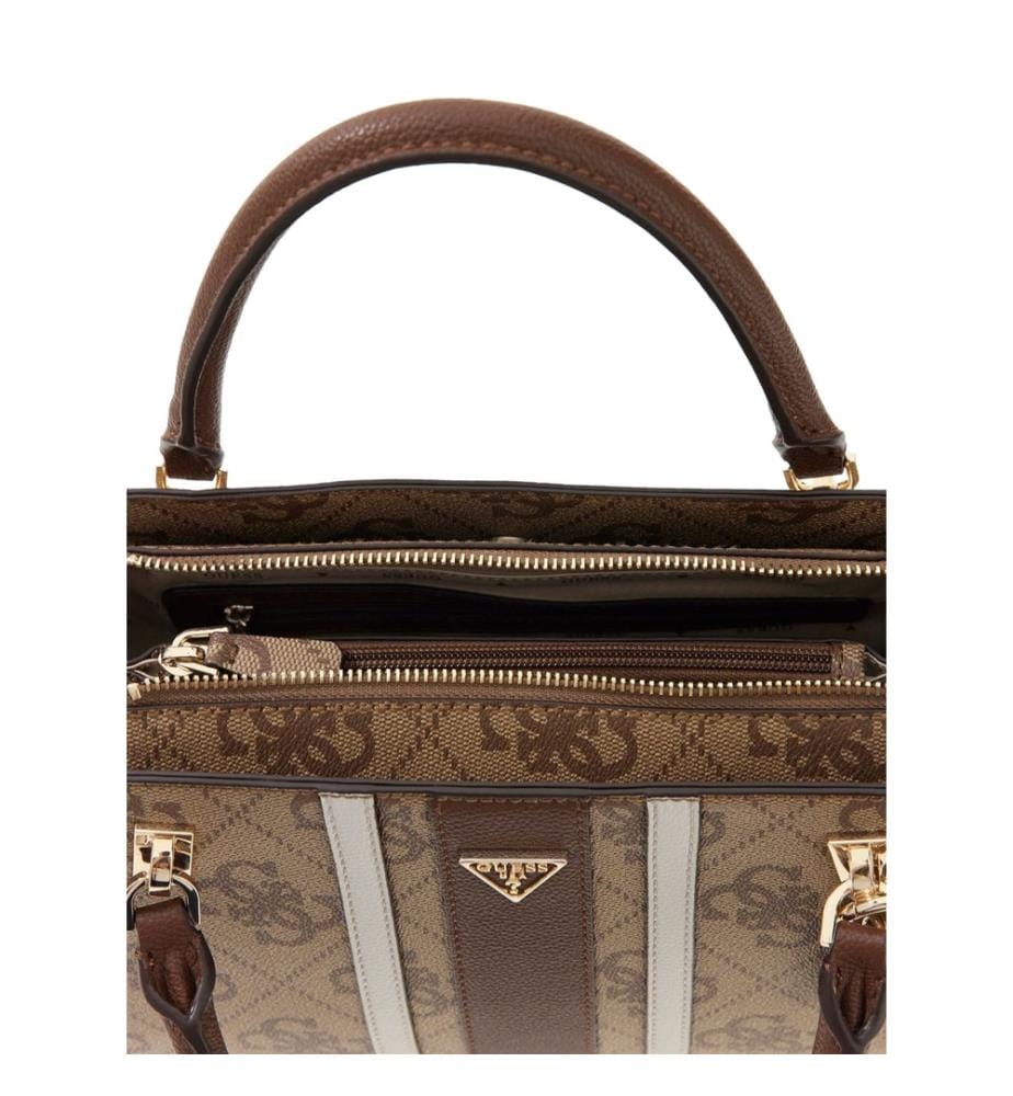 Sac à Main de Luxe Noelle Ii - Brun Clair et Brun Foncé