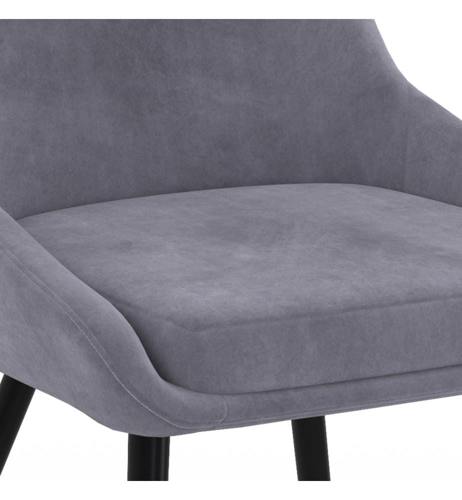 Lot de 4 Chaises Olivia assise - Multicolore