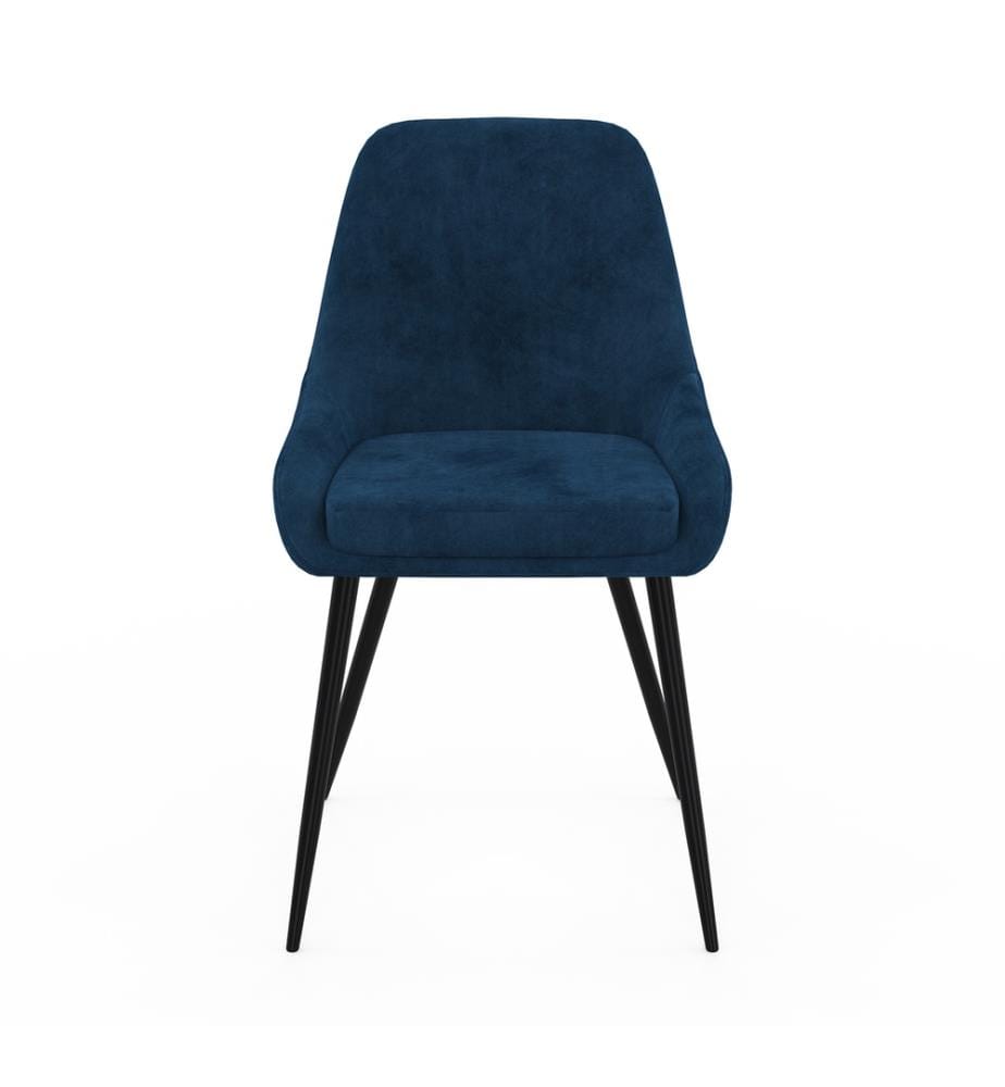 Lot de 4 Chaises Olivia assise - Multicolore