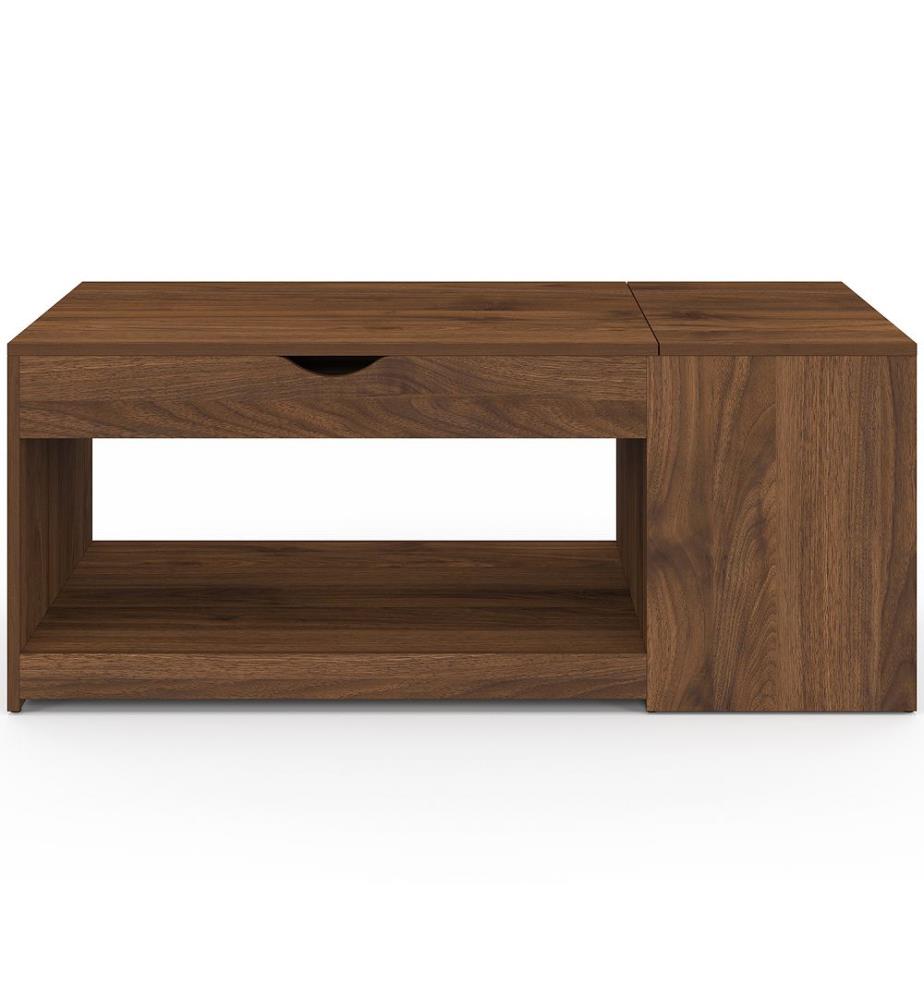 Table basse relevable Elina - Noyer