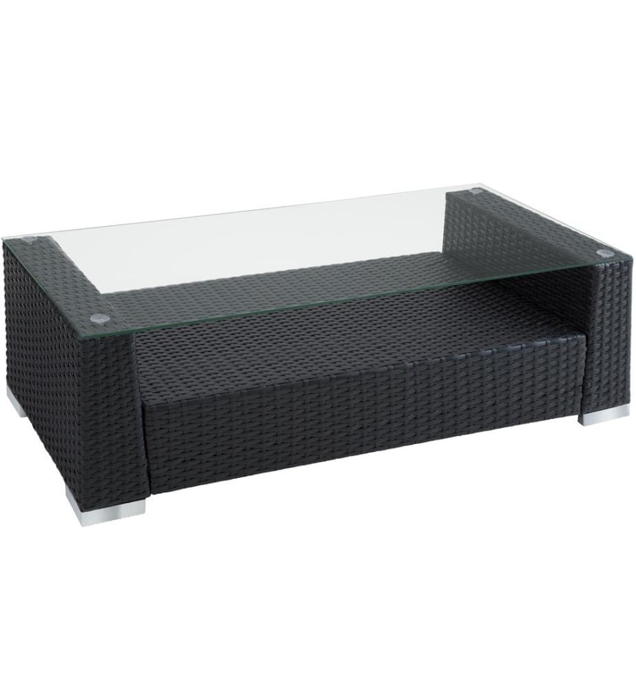 Set in rattan München - nero