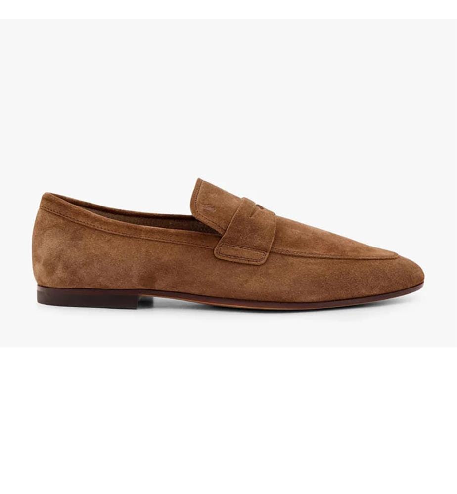 Mocassins en daim - Marron