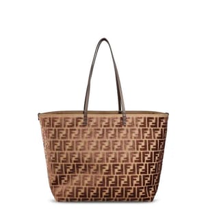Borsa Shopping Roll Large - Marrone