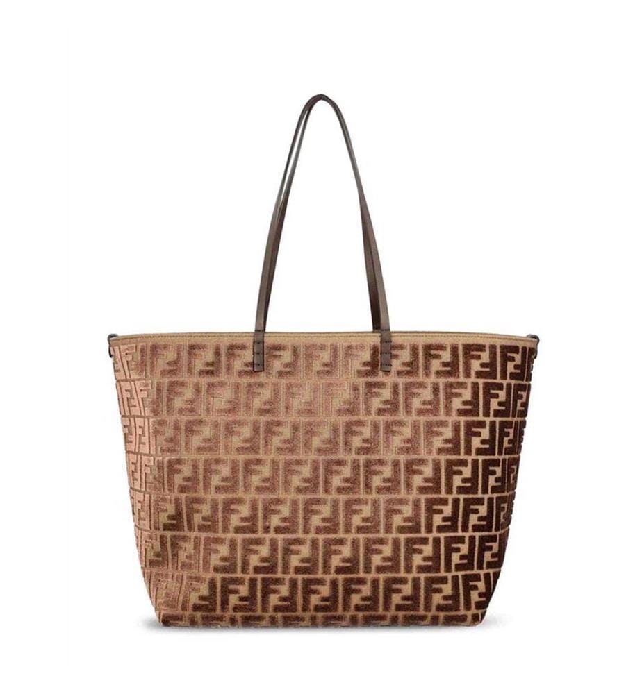 Sac Shopping Roll Large - Brun
