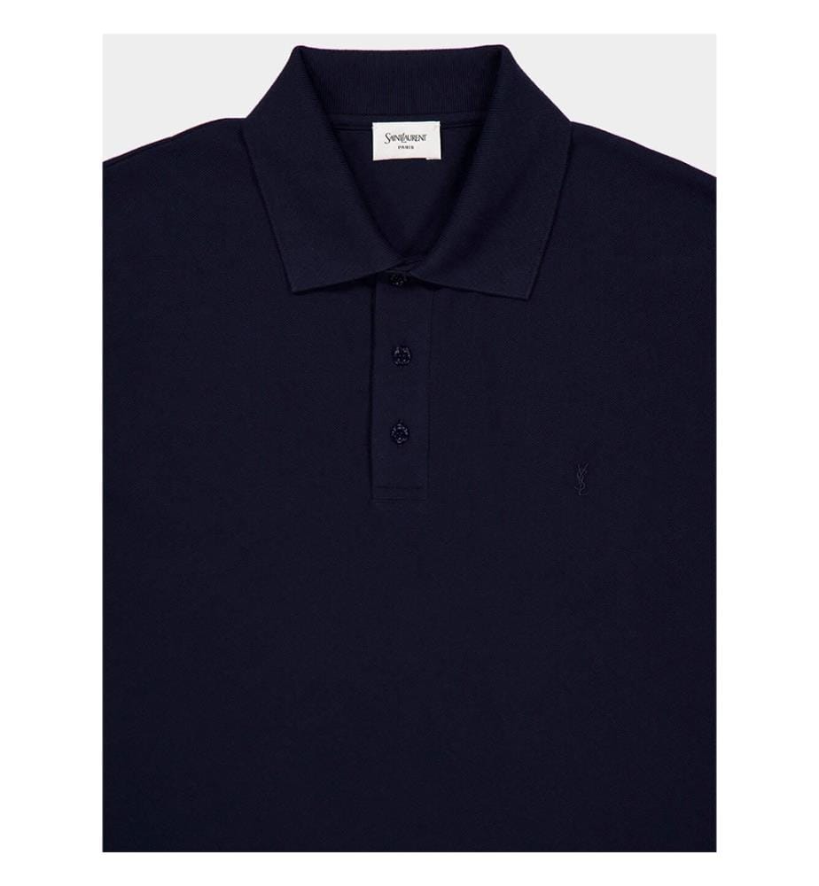 Polo Cassandre in piqué - Marine