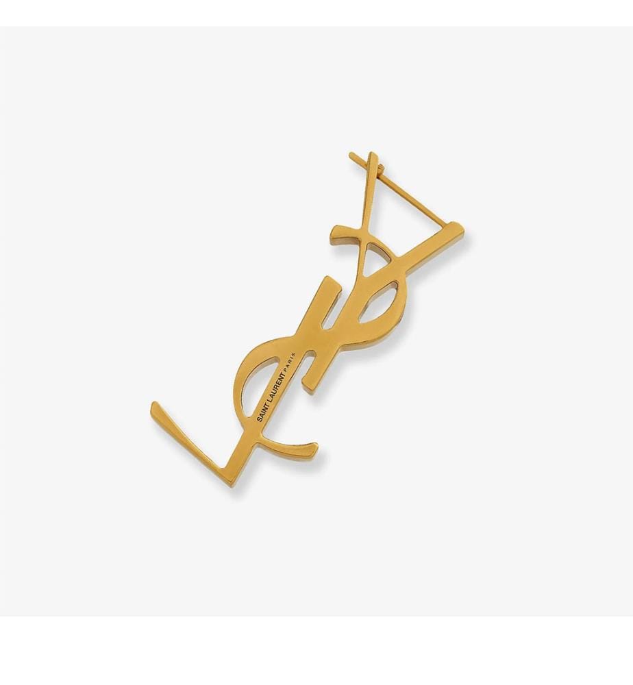 YSL-Ohrring – Goldfarben
