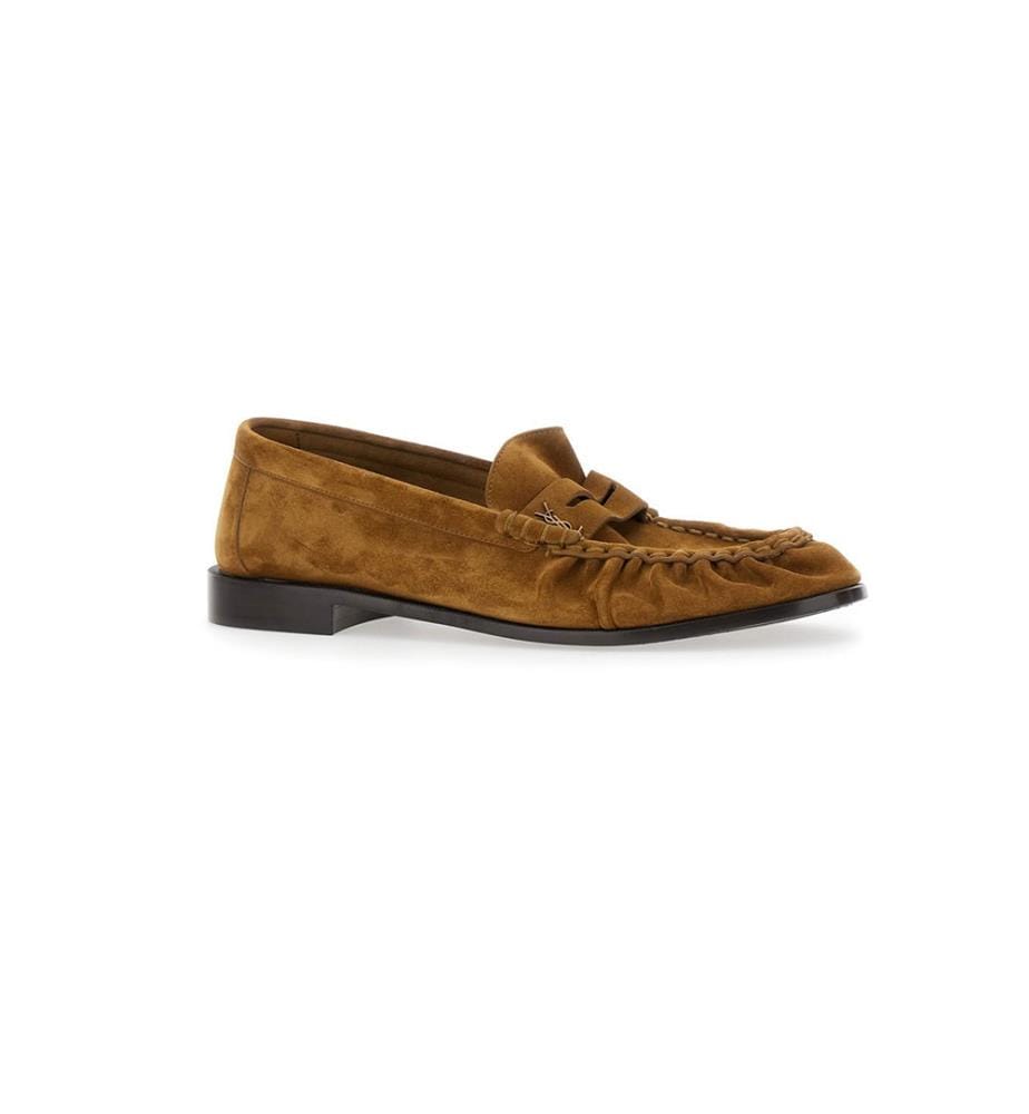 Le Loafer Supple aus Wildleder - Cognac