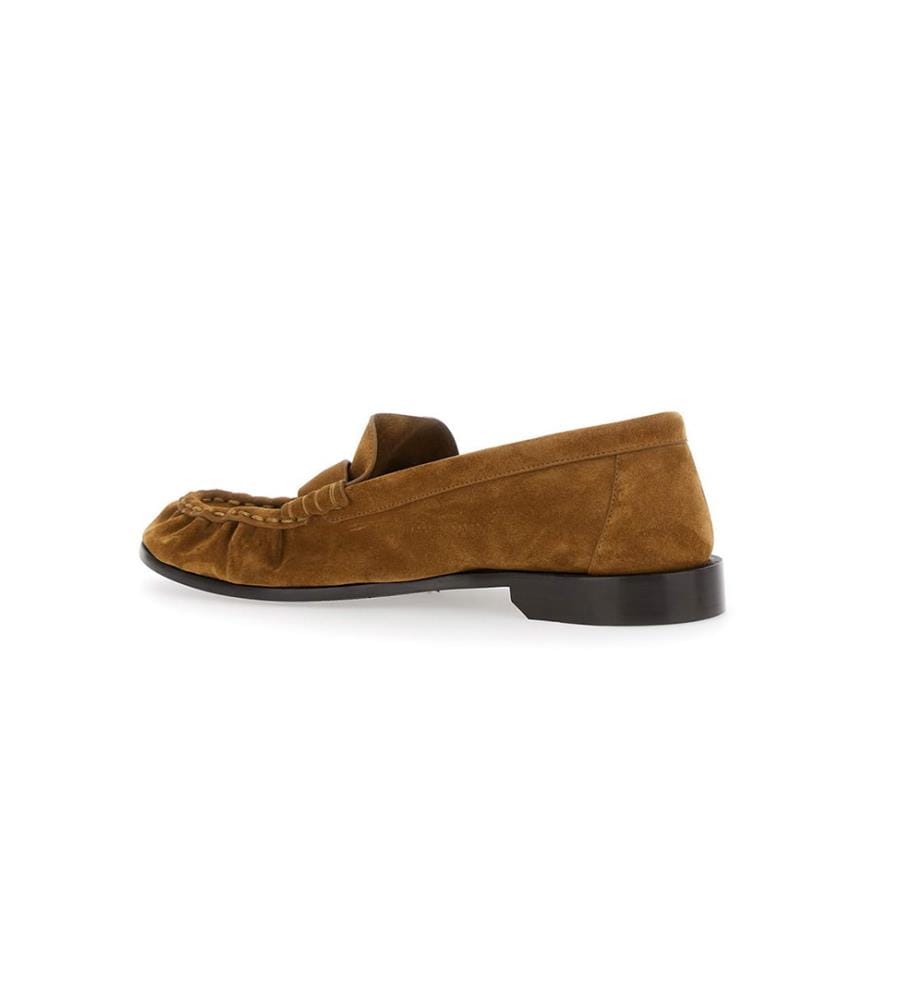 Le Loafer Supple aus Wildleder - Cognac