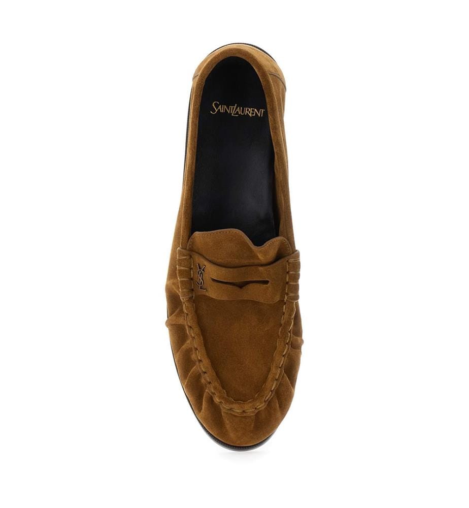 Le Loafer Supple aus Wildleder - Cognac