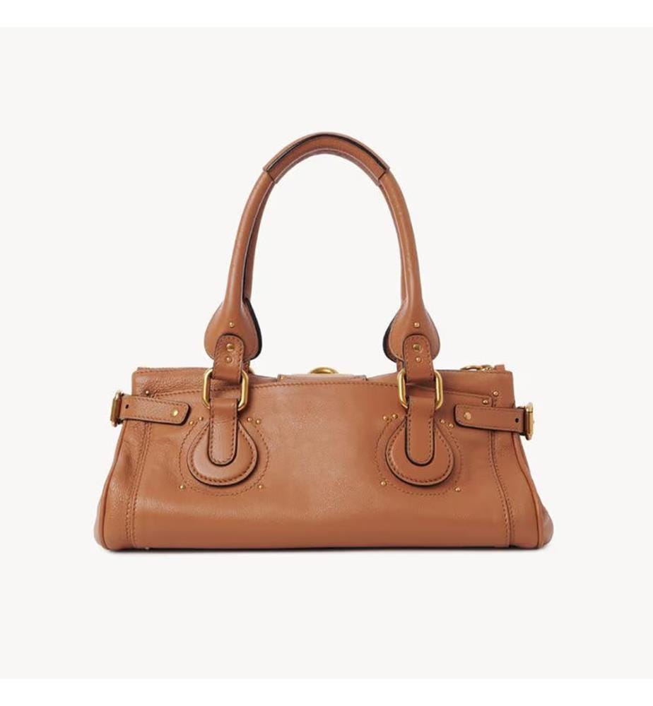 Paddington Schultertasche Leder - Braun Mustang