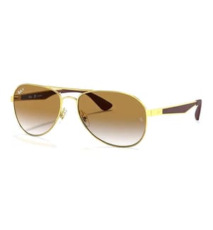 Lunettes de Soleil RB3549 Polarisées - Doré
